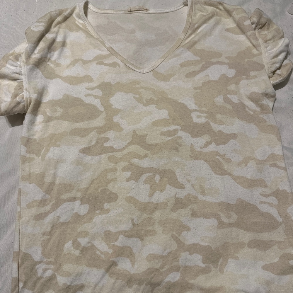Camo print shirt